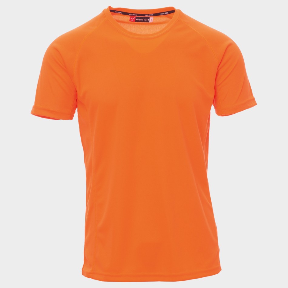 Tricou PAYPER RUNNER PORTOCALIU FLUO