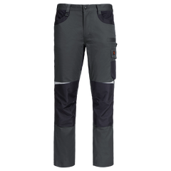 Pantalon de lucru KASTOR MECHANICAL STRETCH GREY/BLACK