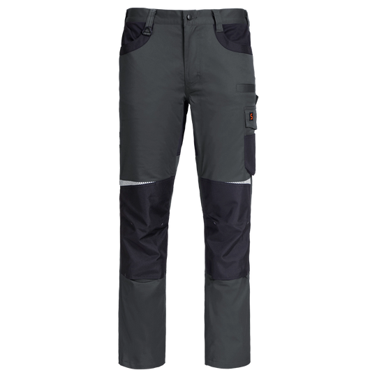 Παντελόνι εργασίας KASTOR MECHANICAL STRETCH GREY/BLACK