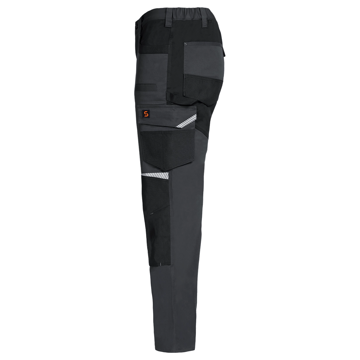 Παντελόνι εργασίας KASTOR MECHANICAL STRETCH GREY/BLACK