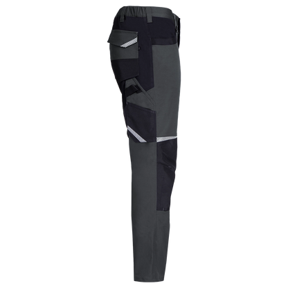 Παντελόνι εργασίας KASTOR MECHANICAL STRETCH GREY/BLACK