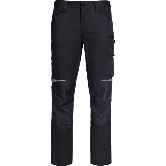 Παντελόνι εργασίας KASTOR MECHANICAL STRETCH BLACK/BLACK