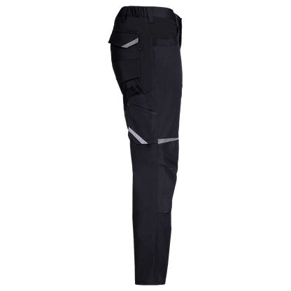 Παντελόνι εργασίας KASTOR MECHANICAL STRETCH BLACK/BLACK