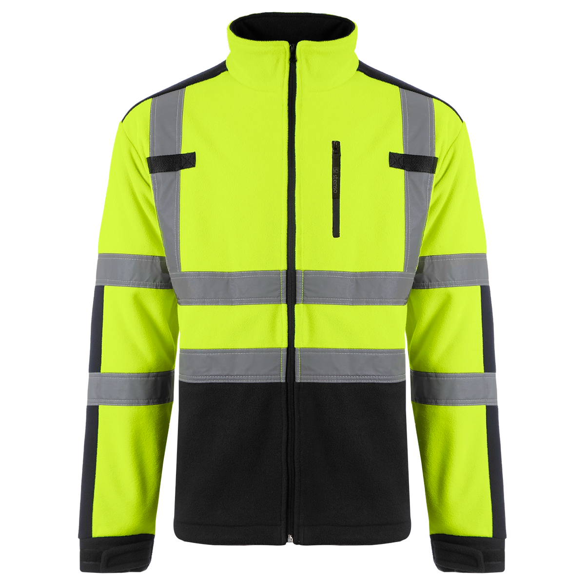 Hanorac de Lucru NOBEL HV FLEECE YELLOW/BLACK