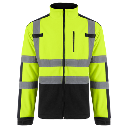 Hanorac de Lucru NOBEL HV FLEECE YELLOW/BLACK