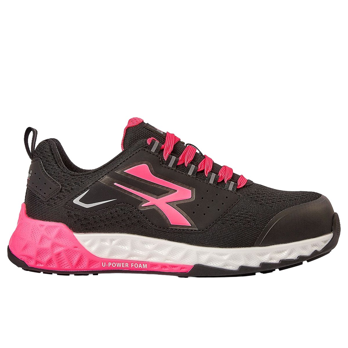 Pantofi de lucru U-POWER BRIENNE ESD S1PS HI HRO FO SR BLACK/PINK