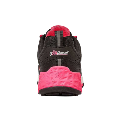 Pantofi de lucru U-POWER BRIENNE ESD S1PS HI HRO FO SR BLACK/PINK
