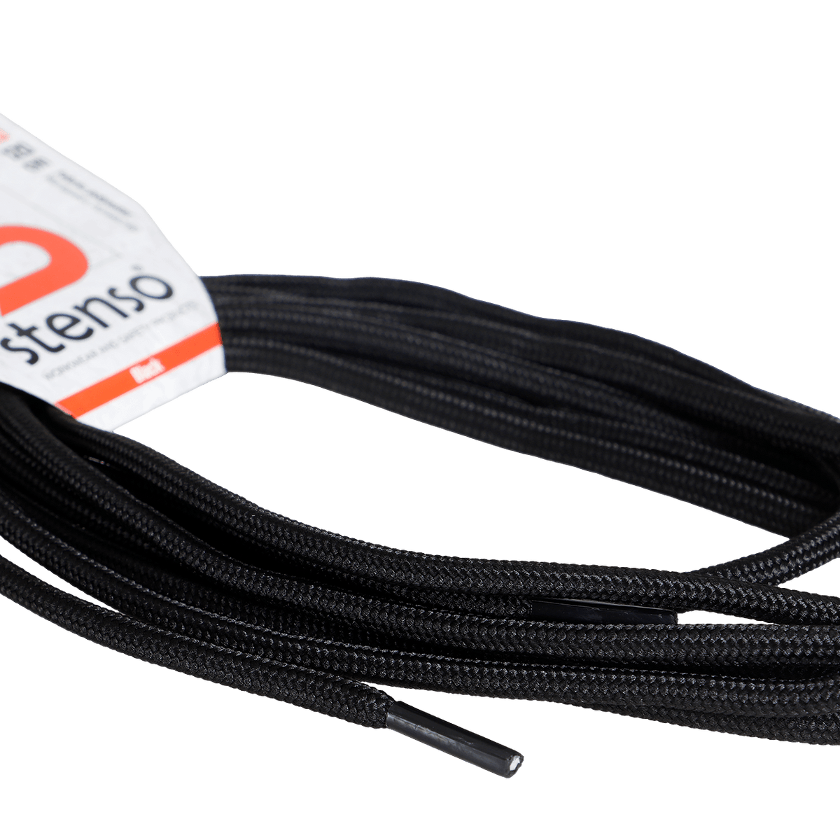Κορδόνια για παπούτσια STENSO BLACK 120см