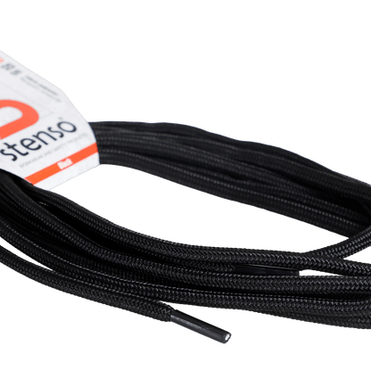 Κορδόνια για παπούτσια STENSO BLACK 120см