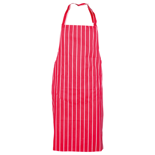 Престилка с нагръдник CHEFS S855 RED