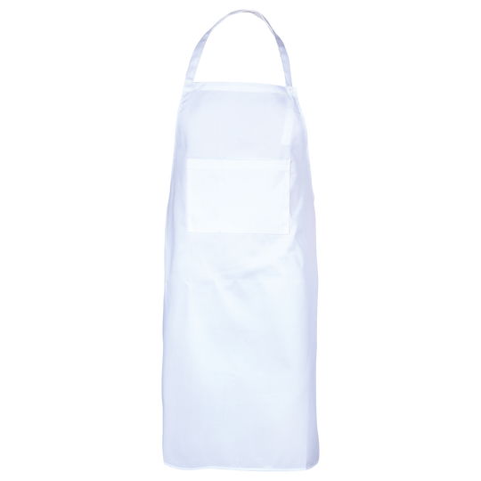 Bib apron COOK WHITE