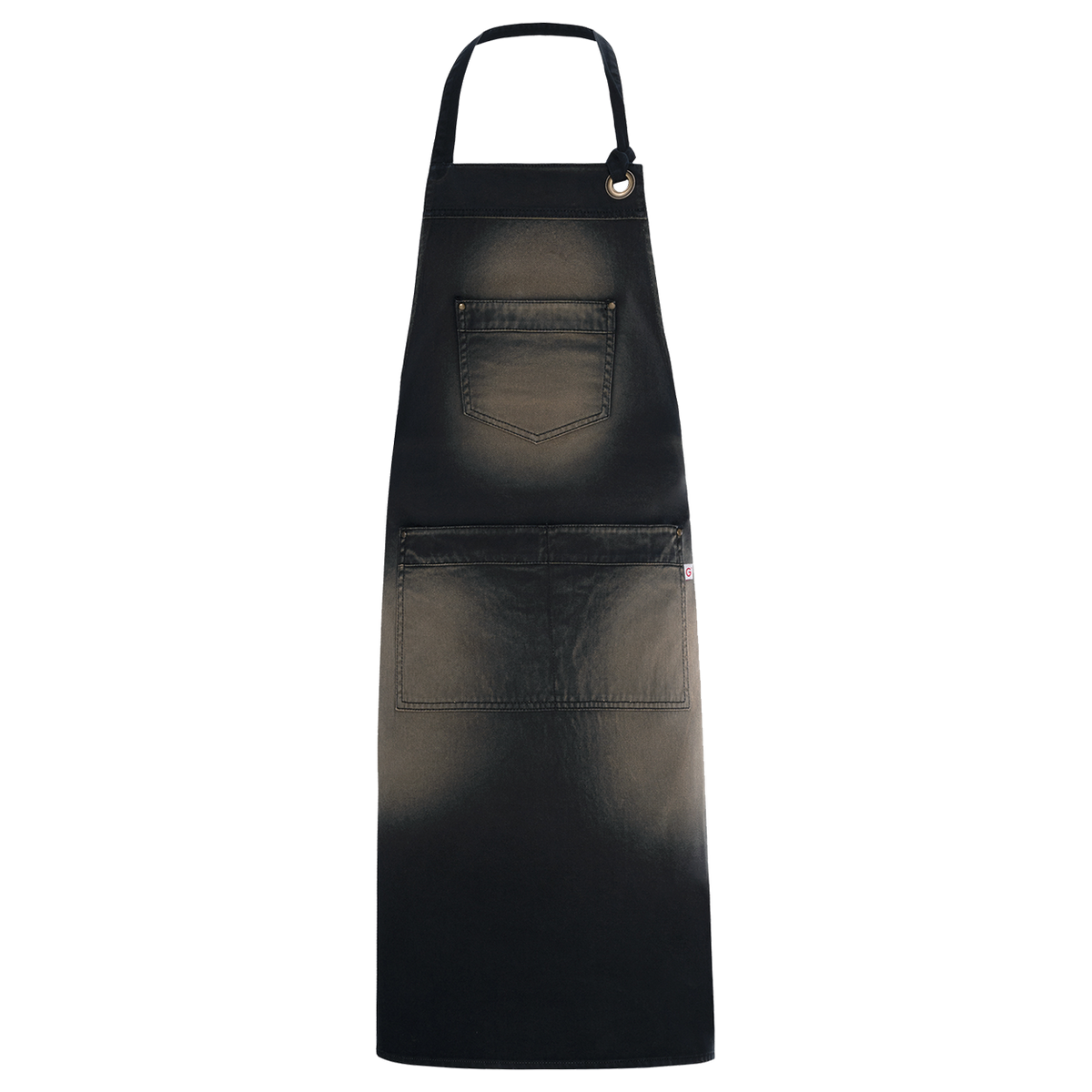Bib apron DALLAS BLACK
