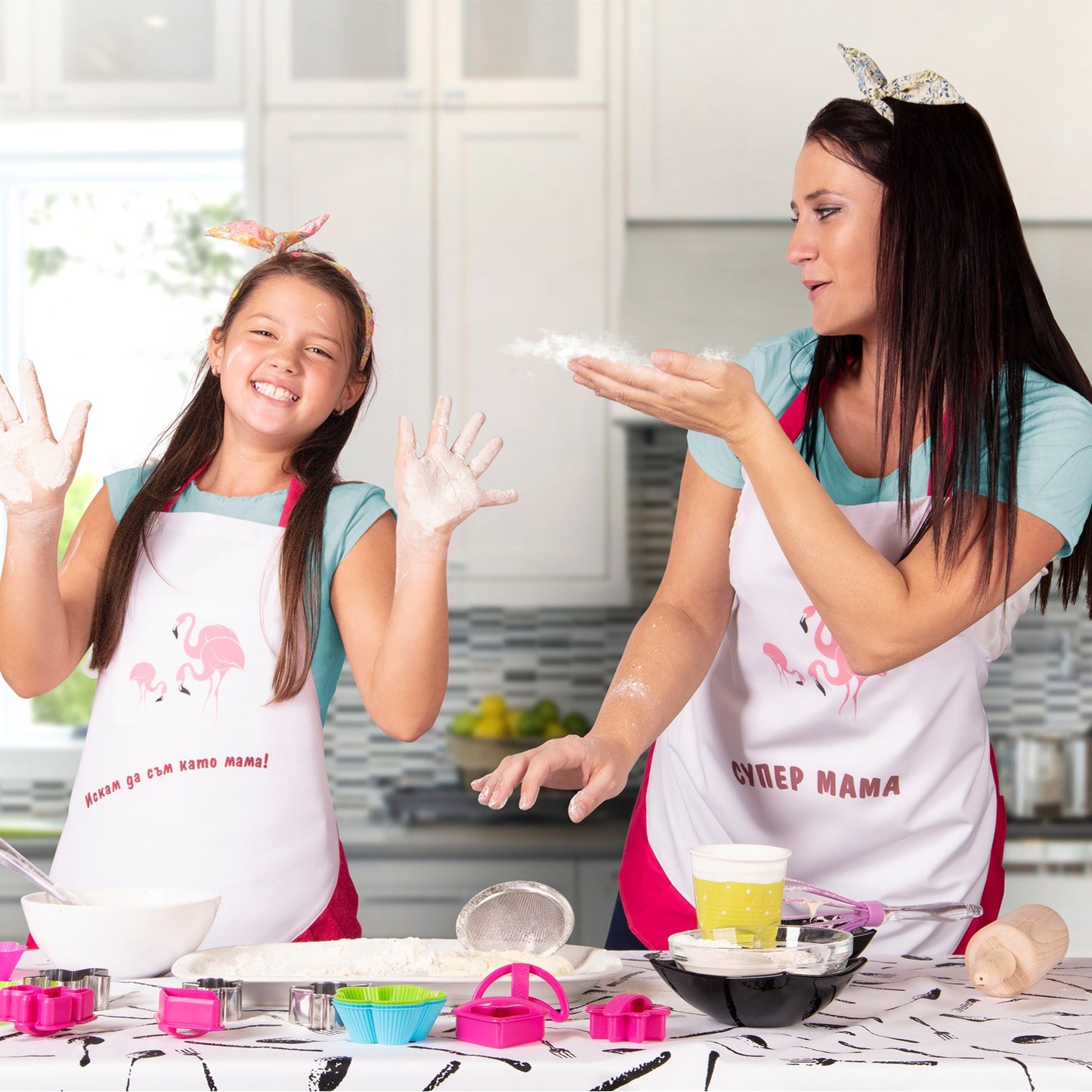 FLAMINGO KIDS Bib apron