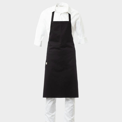 Șorț cu pieptar PAYPER BOUTIQUE BLACK - 1