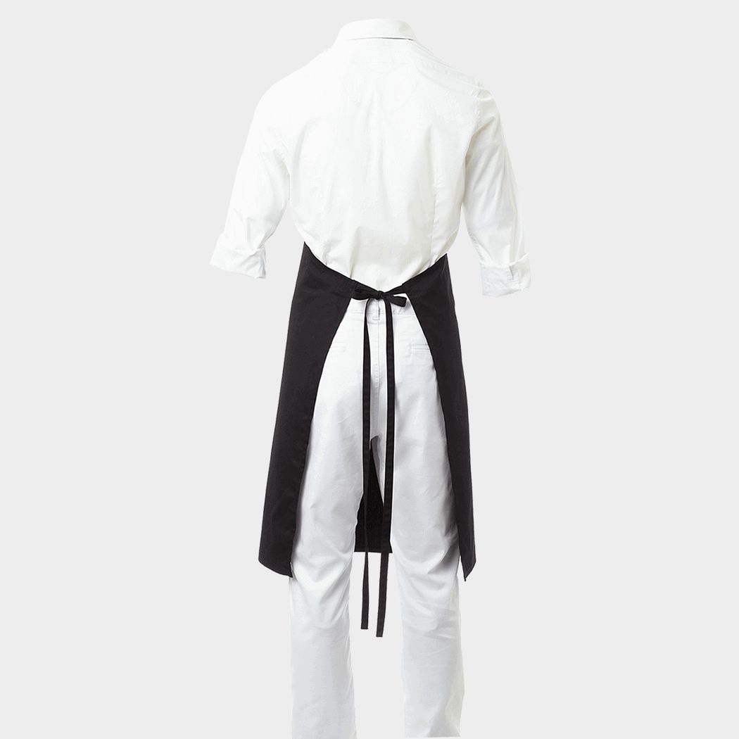 Șorț cu pieptar PAYPER BOUTIQUE BLACK - 2