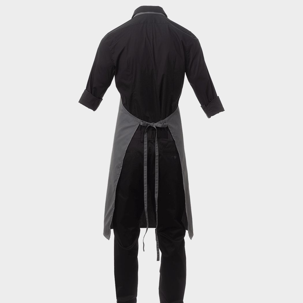 Șorț cu pieptar PAYPER BOUTIQUE GREY - 2