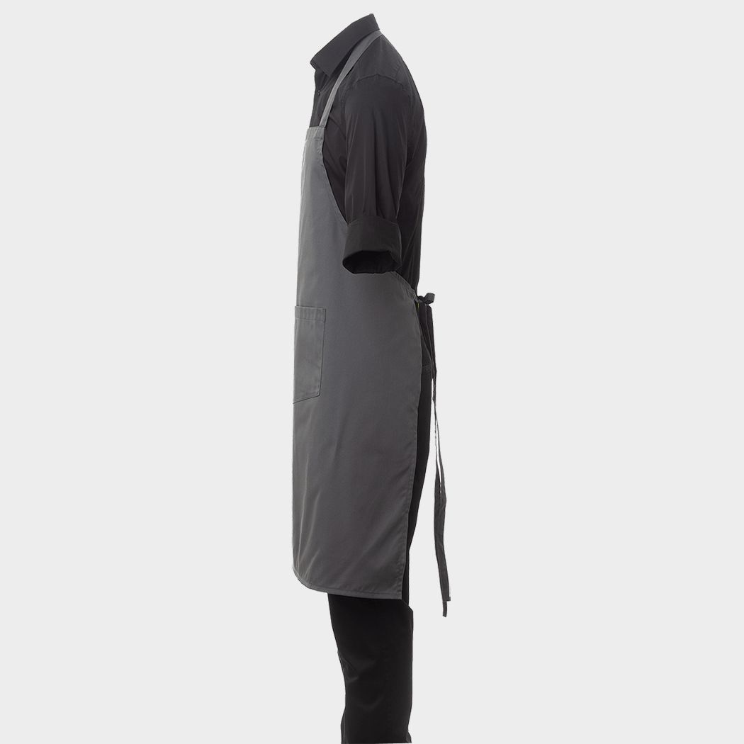 Șorț cu pieptar PAYPER BOUTIQUE GREY - 3