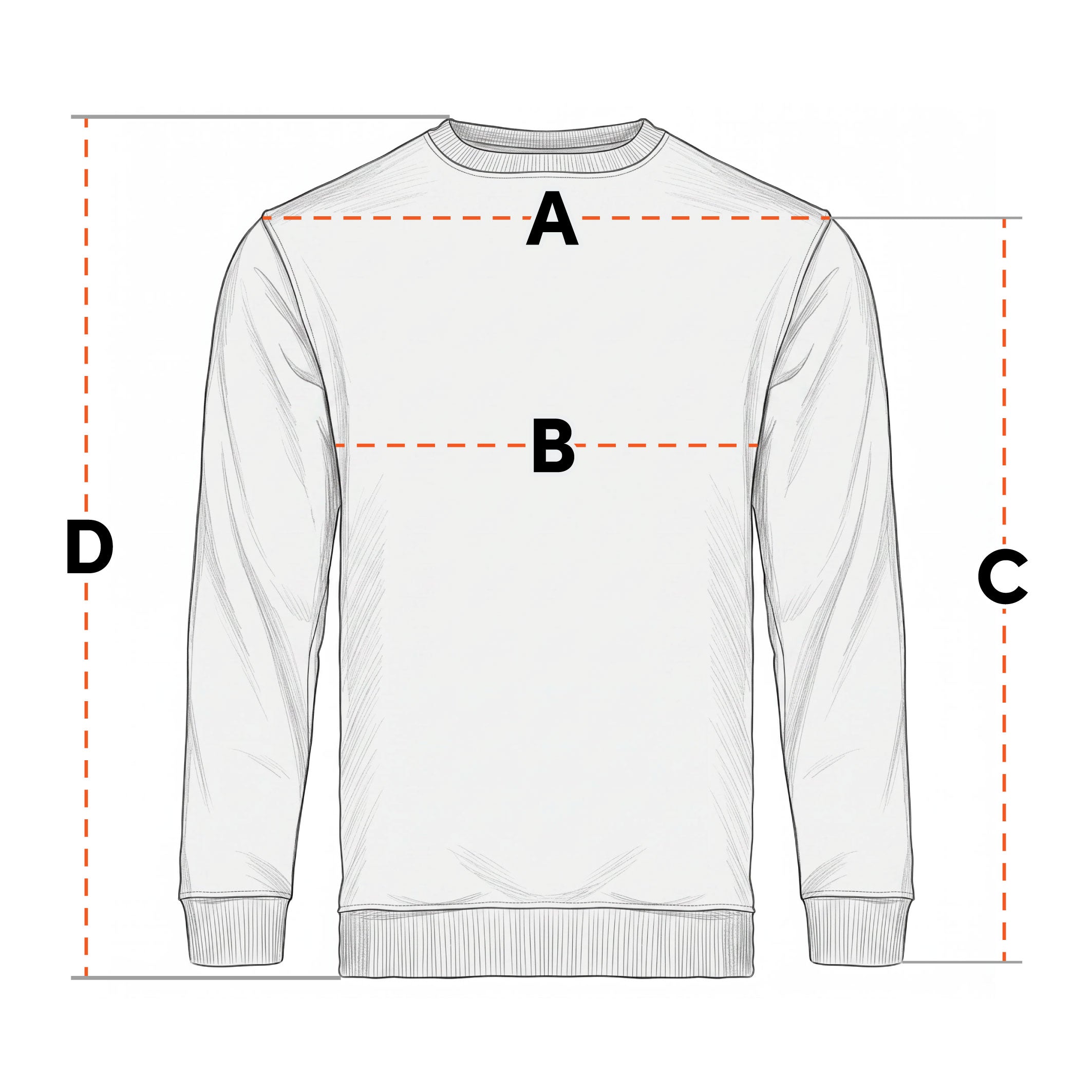 Bluza cu mâneca lunga STENSO KAOS ALB