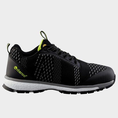 Pantofi respirabili REVOLT CROSS BLACK O1 MF ESD SR - 1