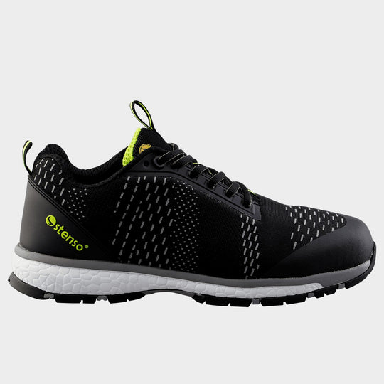Pantofi respirabili REVOLT CROSS BLACK O1 MF ESD SR - 1