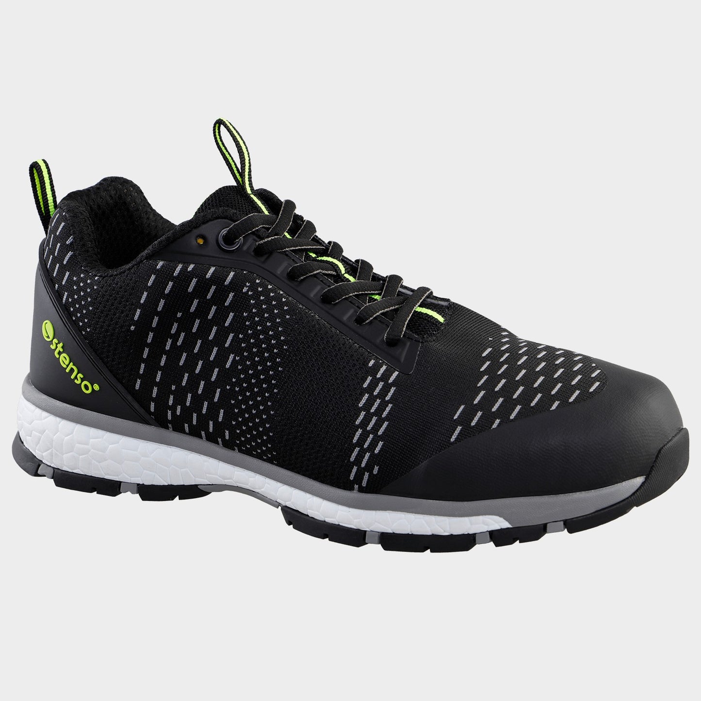 Pantofi respirabili REVOLT CROSS BLACK O1 MF ESD SR - 4