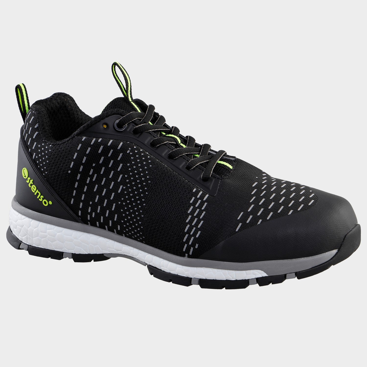 Pantofi respirabili REVOLT CROSS BLACK O1 MF ESD SR - 4