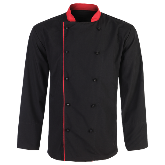 Σακάκι κουζίνας NAPOLI BLACK/RED - 1