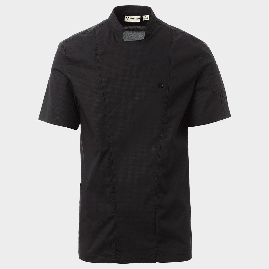 Tunica de bucătari PAYPER STARLIGHT MESH BLACK - 1