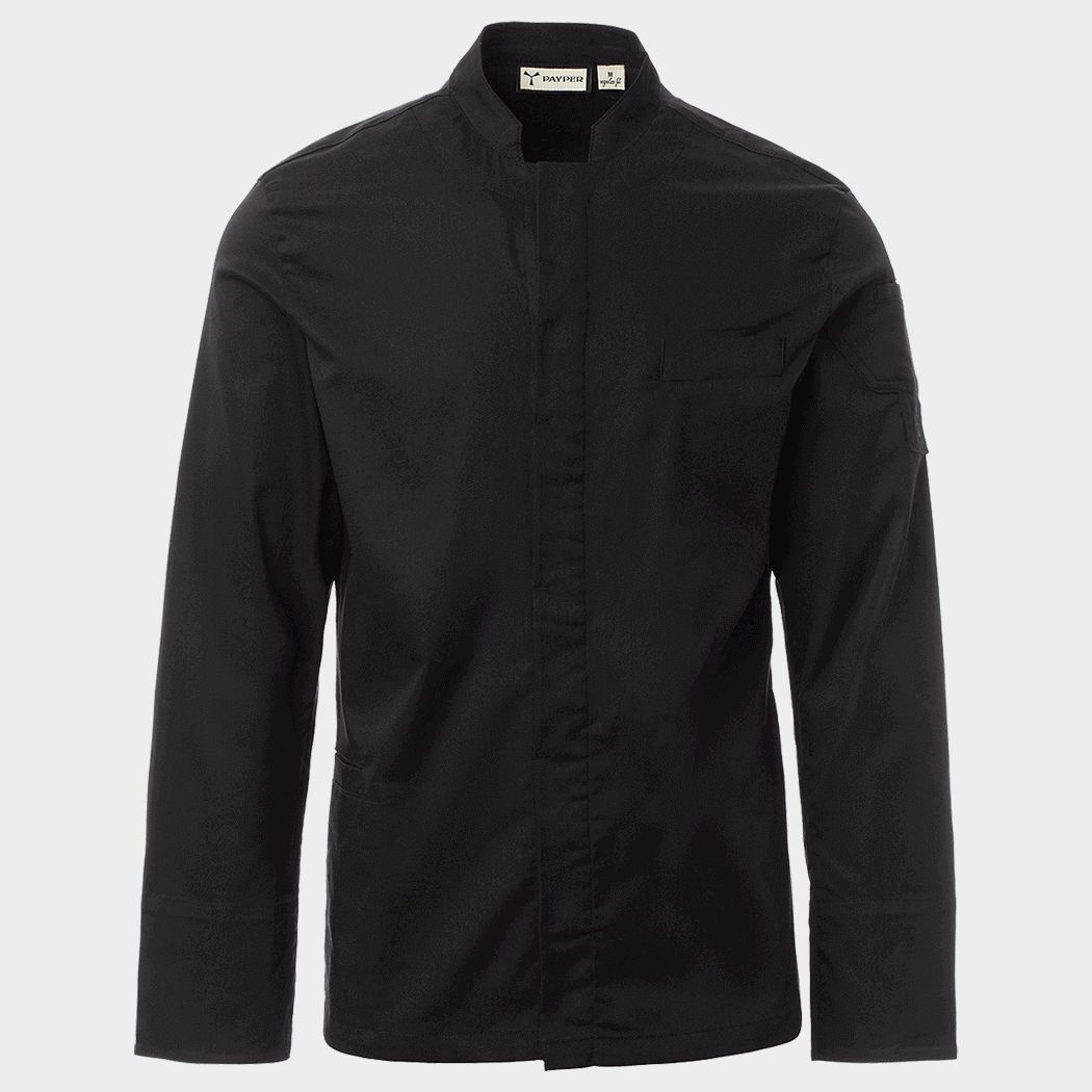 Tunica de bucătari PAYPER SUPREME BLACK - 1