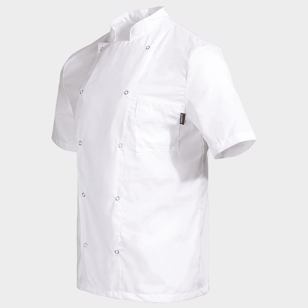 Туника за готвачи с къс ръкав NAPOLI 2.0 WHITE - 3