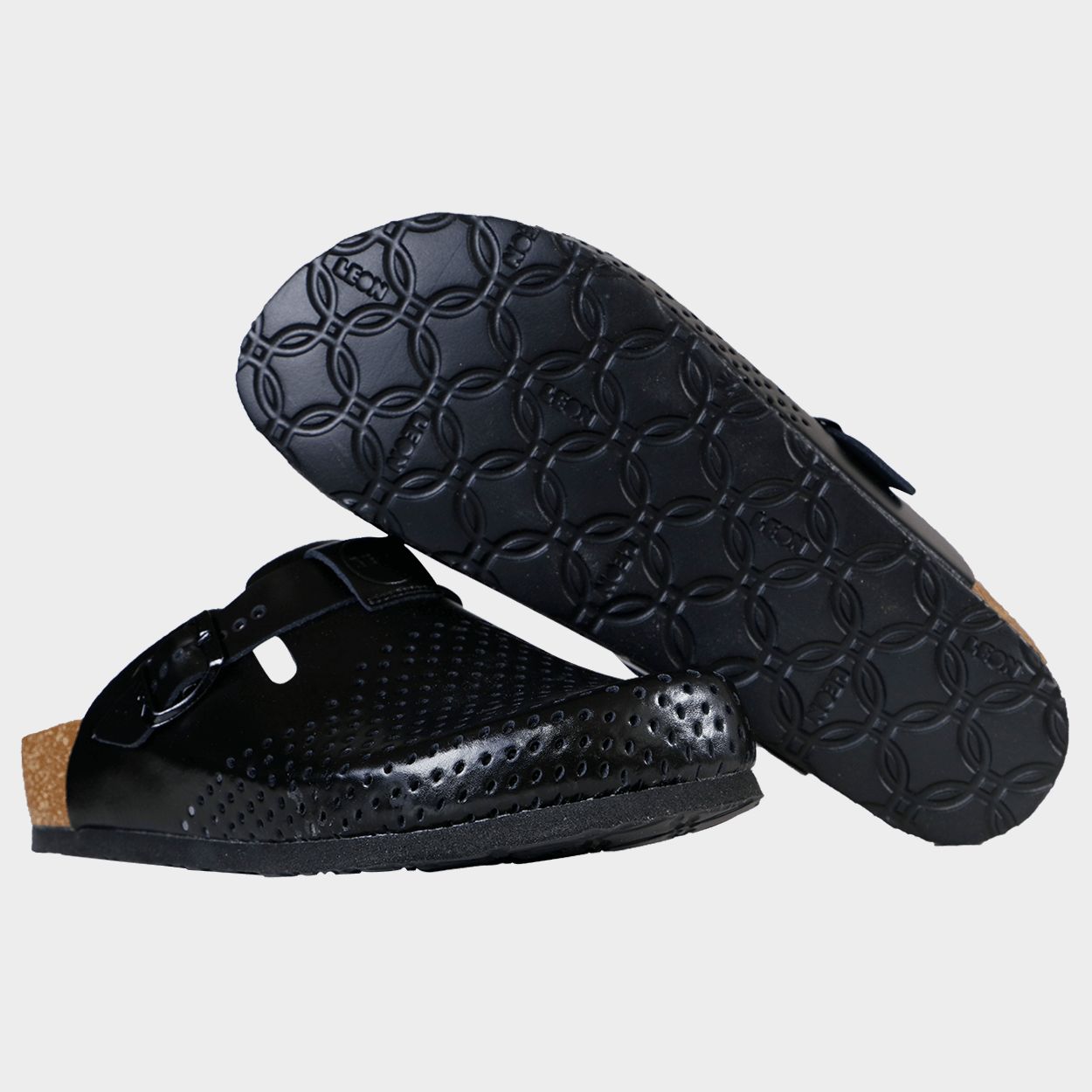 Saboți de damă LEON LADY BLACK - 6