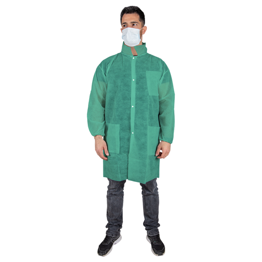 Disposable coat BAT LAB