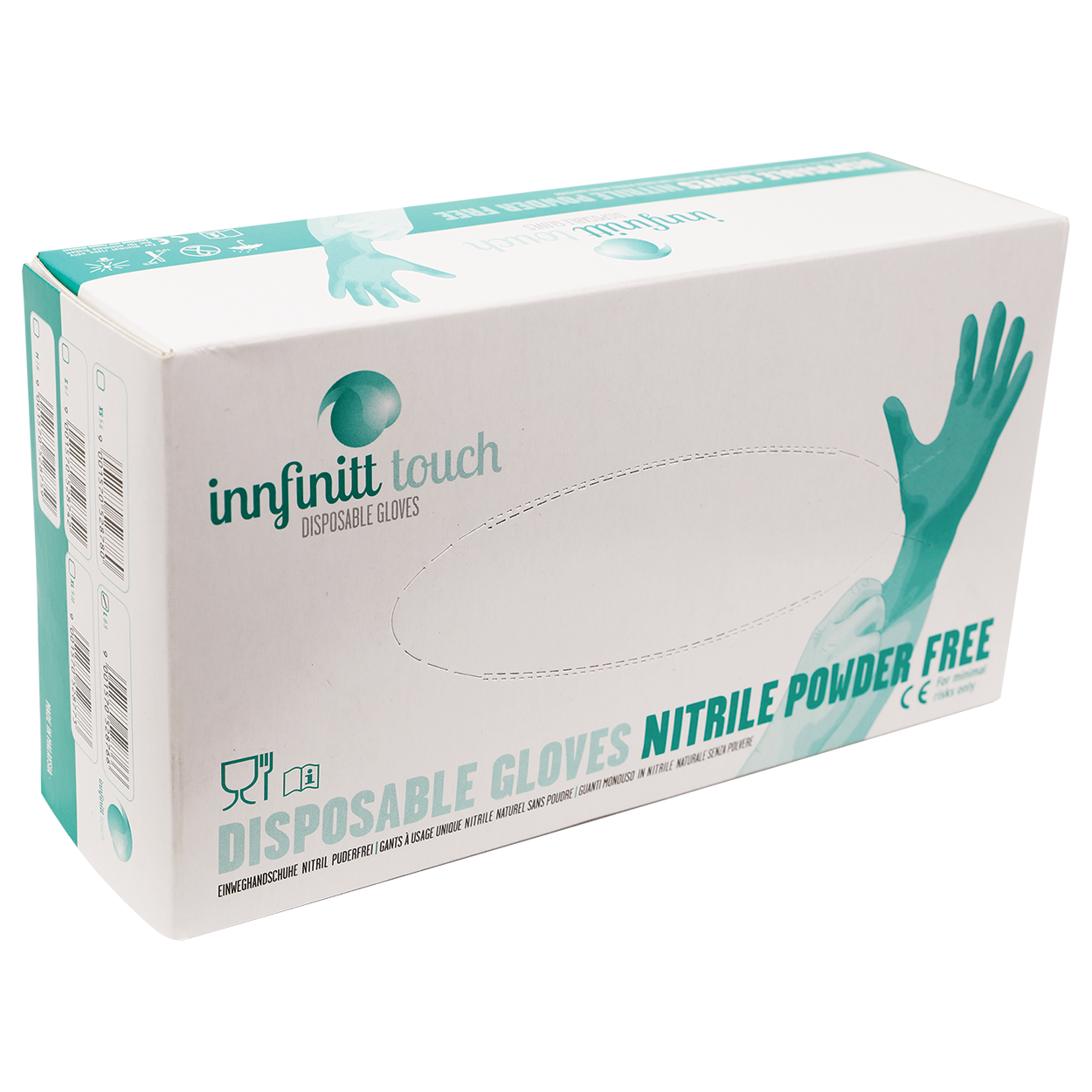 Disposable nitrile gloves - 100 pcs. SEMPERGUARD INNFINITT TOUCH - 1