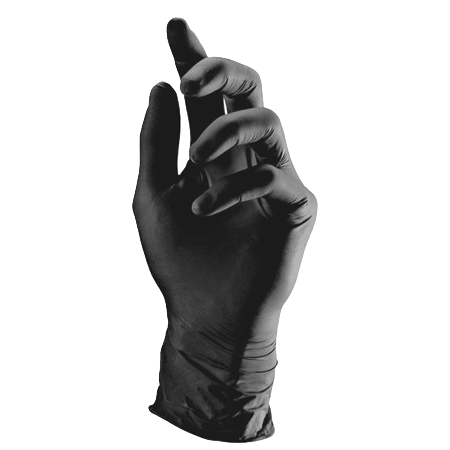 Еднократни ръкавици от нитрил SEMPERGUARD NITRILE XPERT BLACK - 100 бр. - 2