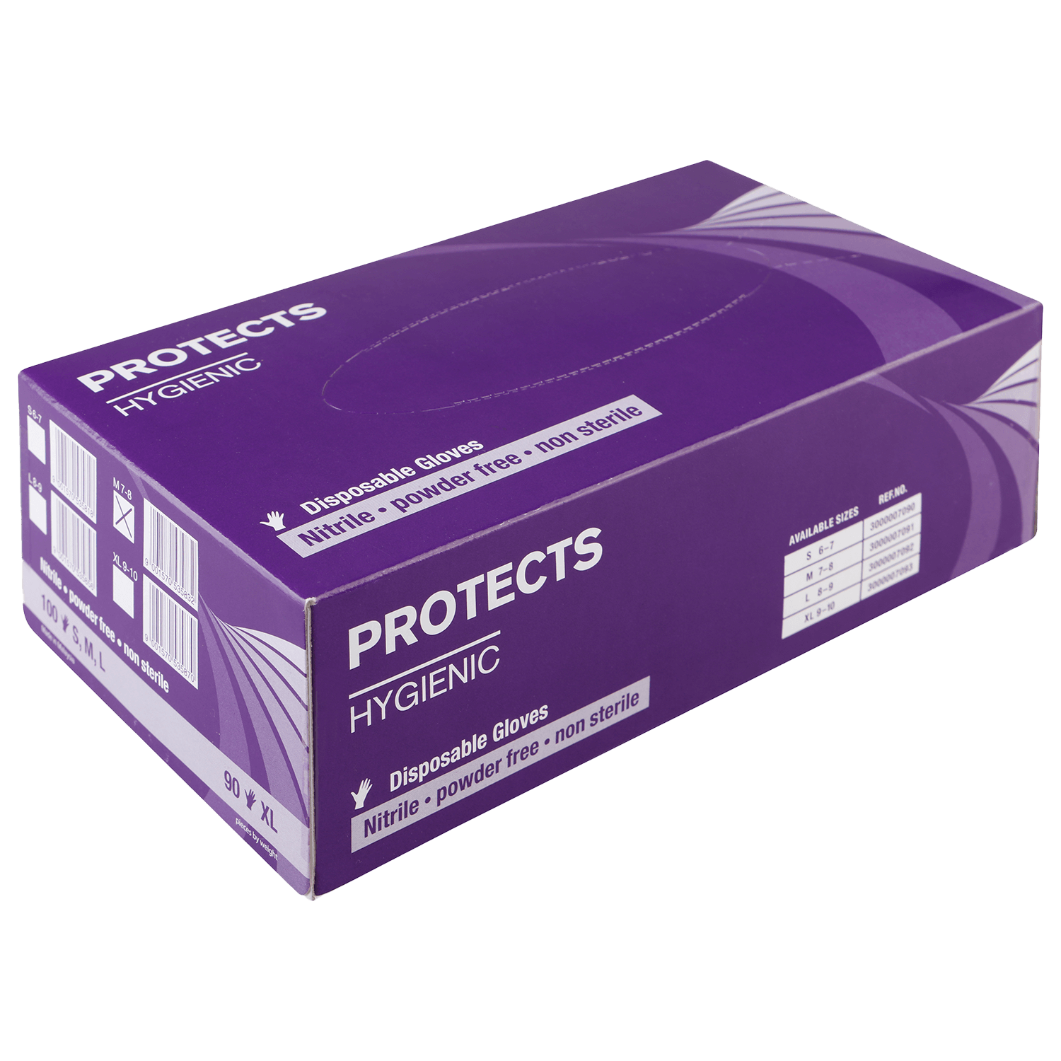 Disposable nitrile gloves SEMPERGUARD PROTECTS HYGIENIC - 1