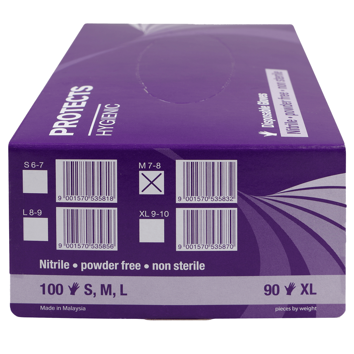 Disposable nitrile gloves SEMPERGUARD PROTECTS HYGIENIC - 2