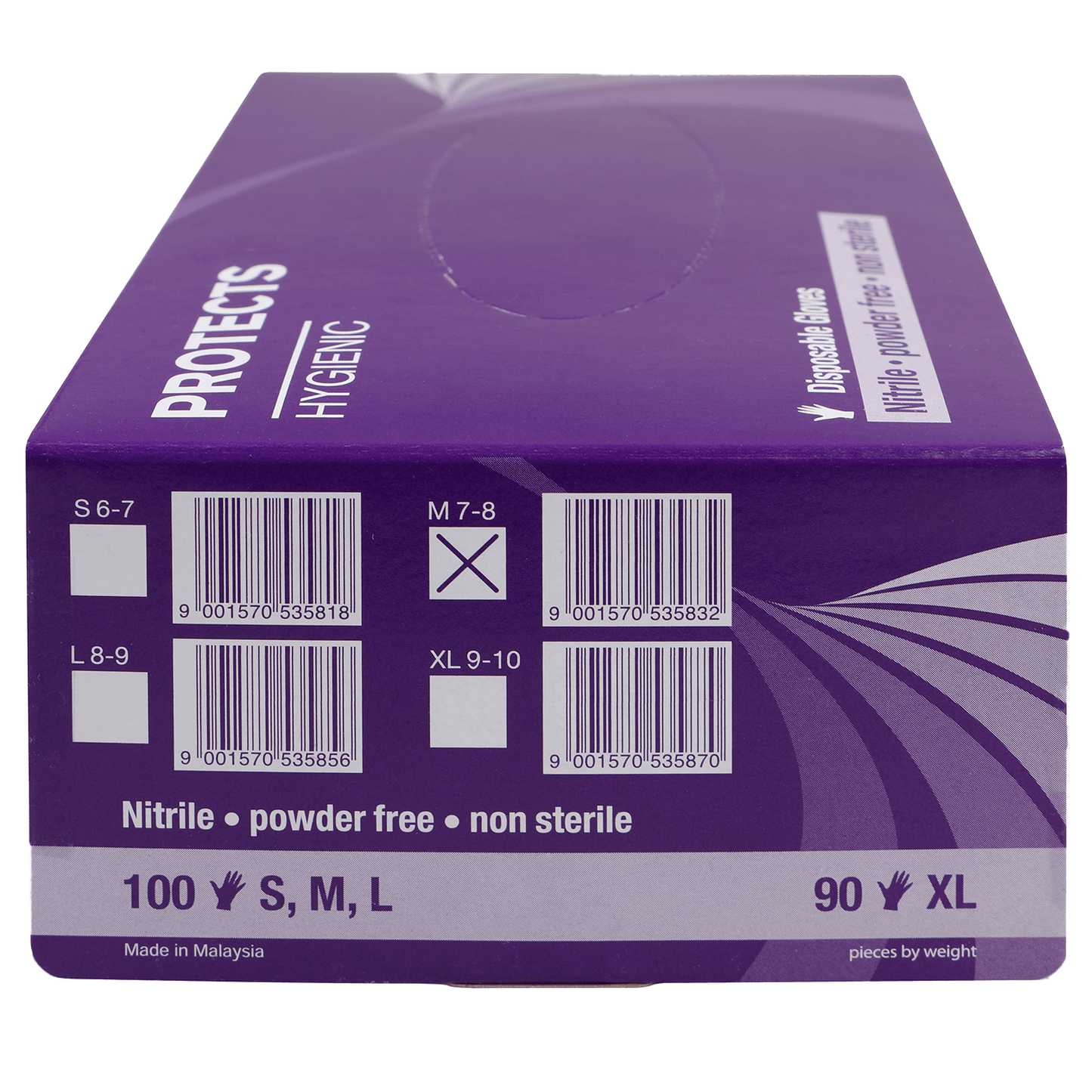 Disposable nitrile gloves SEMPERGUARD PROTECTS HYGIENIC - 2