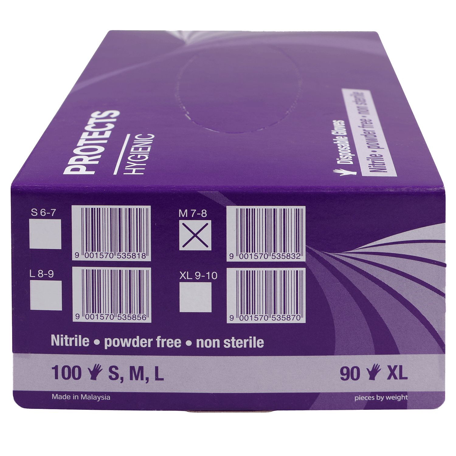 Disposable nitrile gloves SEMPERGUARD PROTECTS HYGIENIC - 2