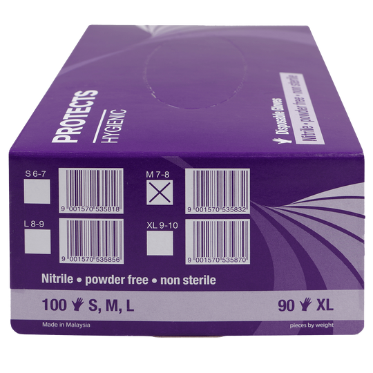 Disposable nitrile gloves SEMPERGUARD PROTECTS HYGIENIC - 2
