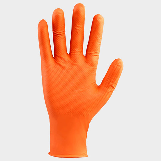 Γάντια νιτριλίου μιας χρήσης SETINO NITRILE ORANGE - 2