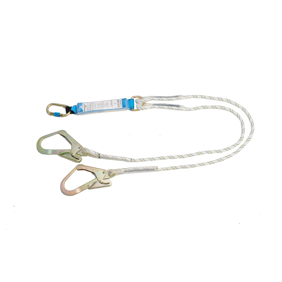 Energy absorber with semi-static lanyard SEKURALT 363
