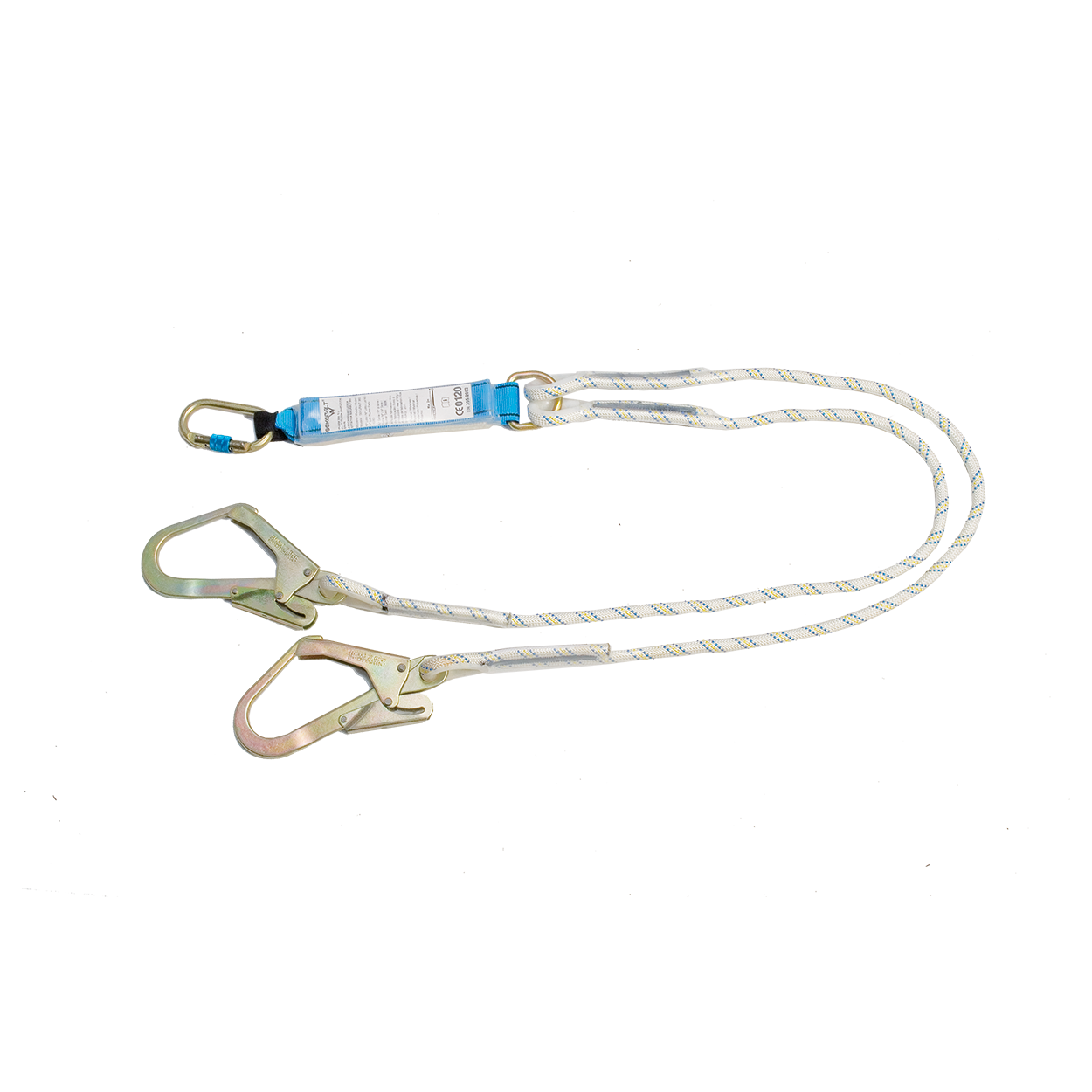 Energy absorber with semi-static lanyard SEKURALT 363