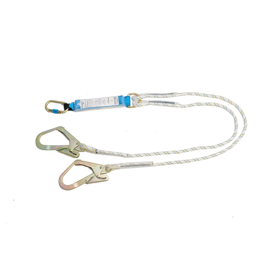 Energy absorber with semi-static lanyard SEKURALT 363