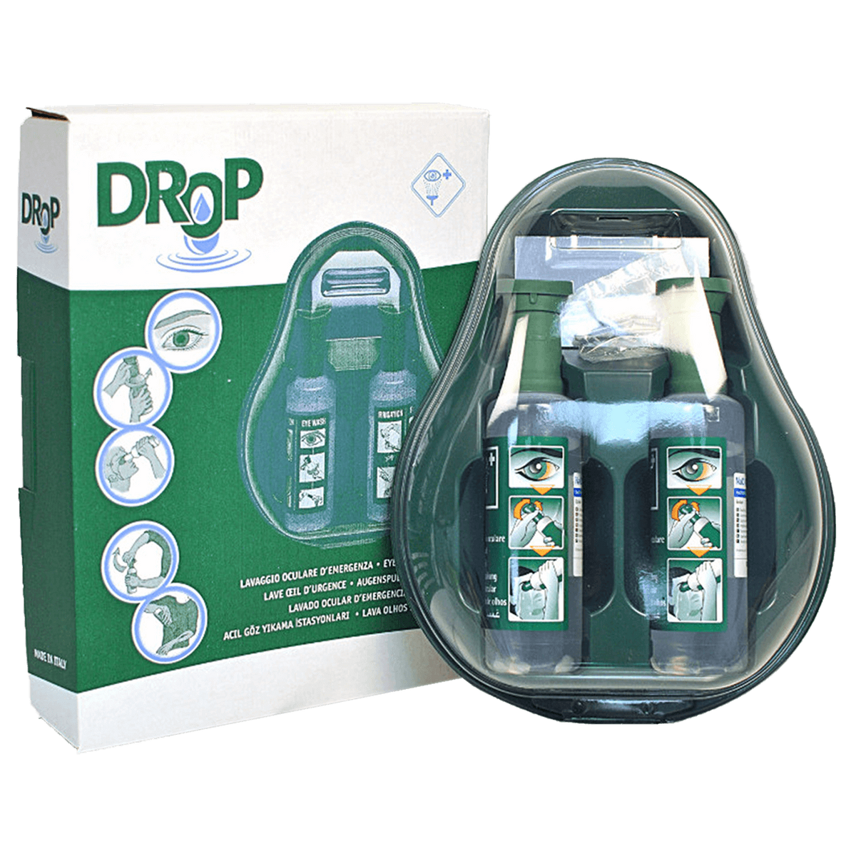 Set de spălare a ochilor DROP