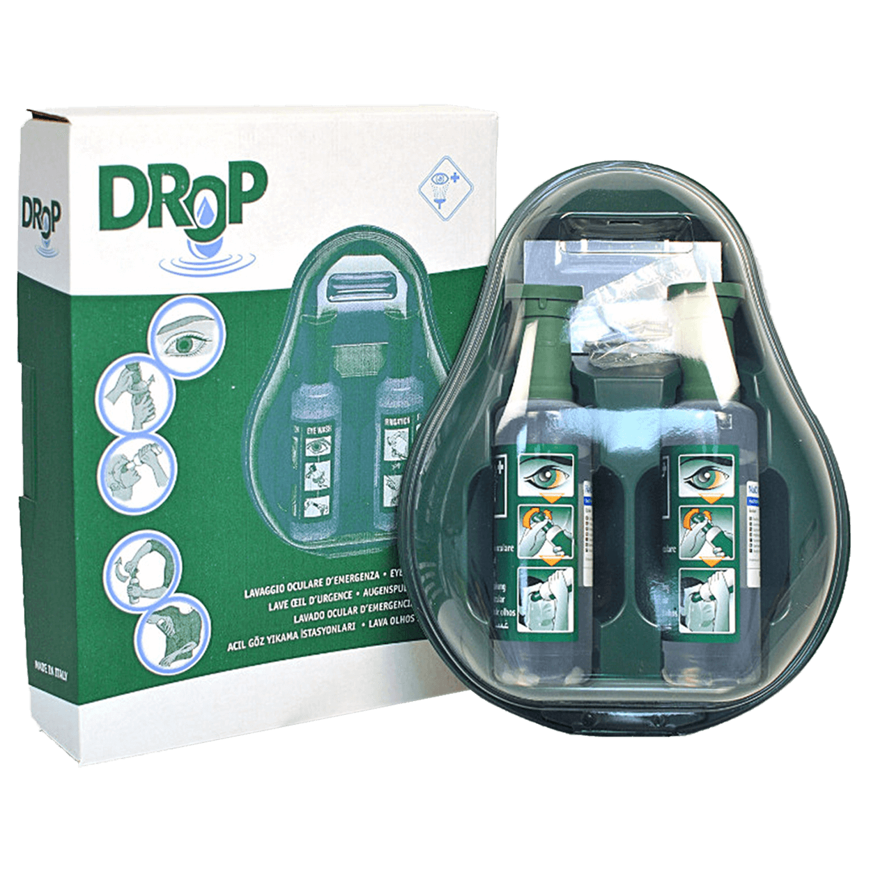 Set de spălare a ochilor DROP