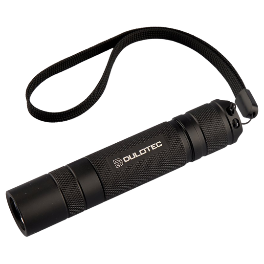 Flashlight with battery and charger DULOTEC CONVOY EDC - 1