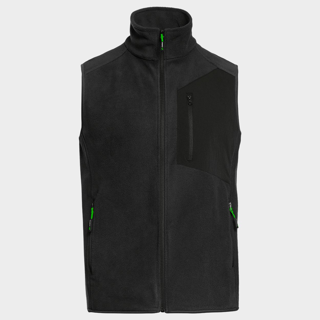Vestă fleece VERSA POLAR BLACK - 1