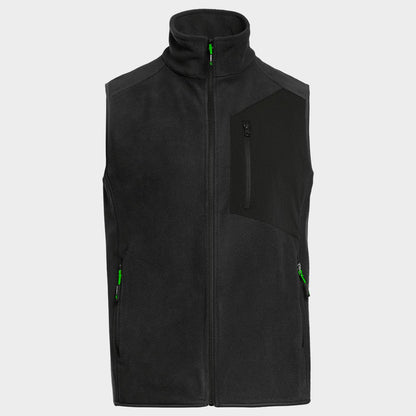 Vestă fleece VERSA POLAR BLACK - 1
