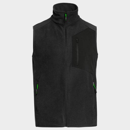 Vestă fleece VERSA POLAR BLACK - 1