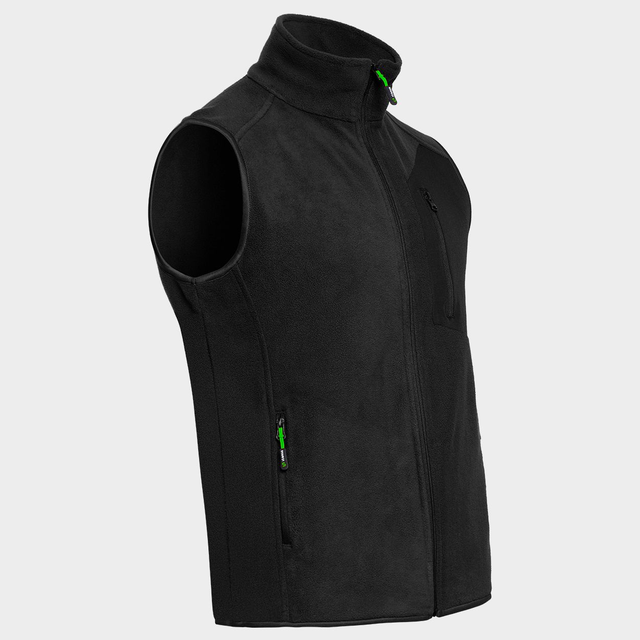 Vestă fleece VERSA POLAR BLACK - 4